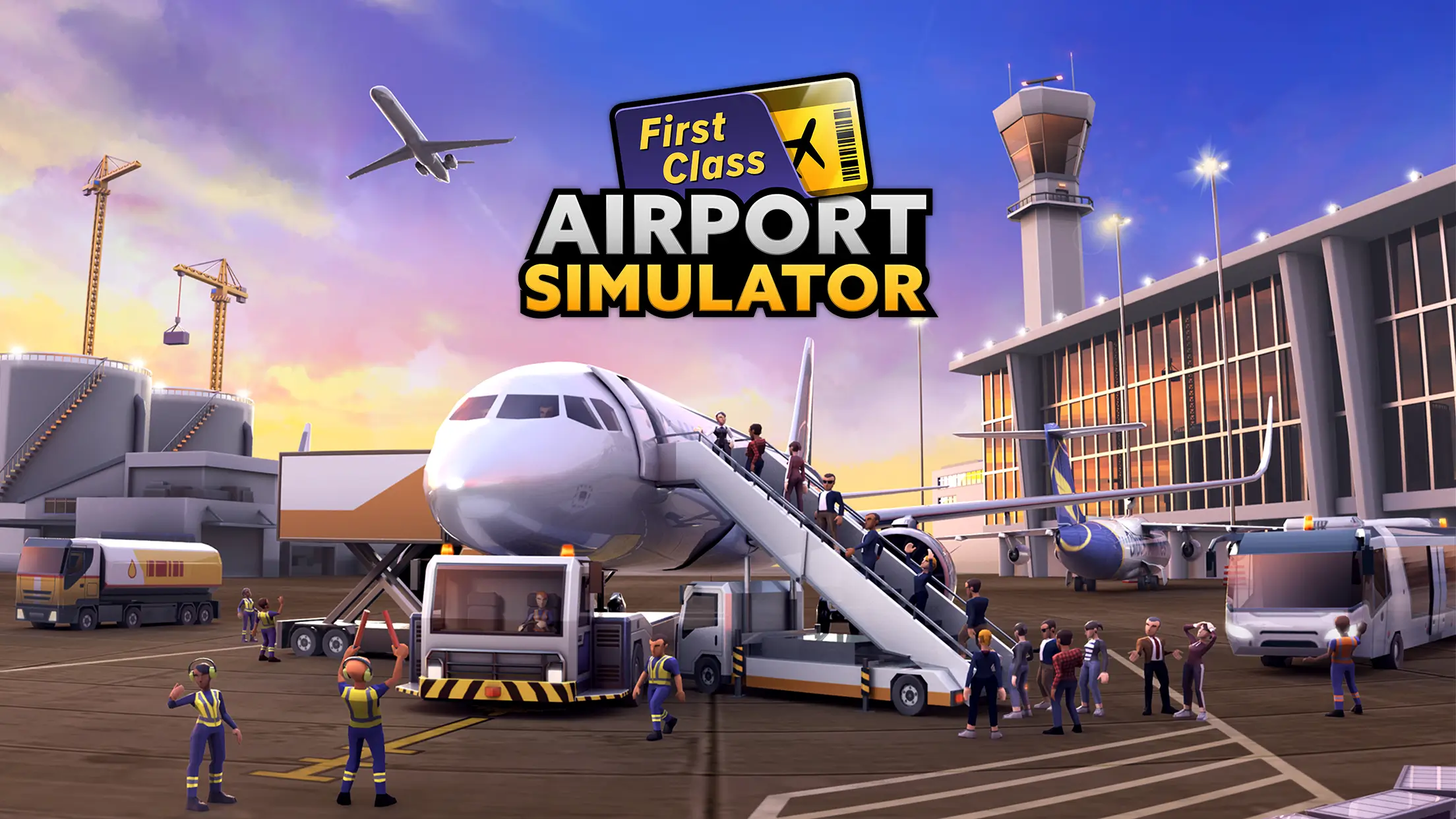 Airport simulator tycoon MOD APK
