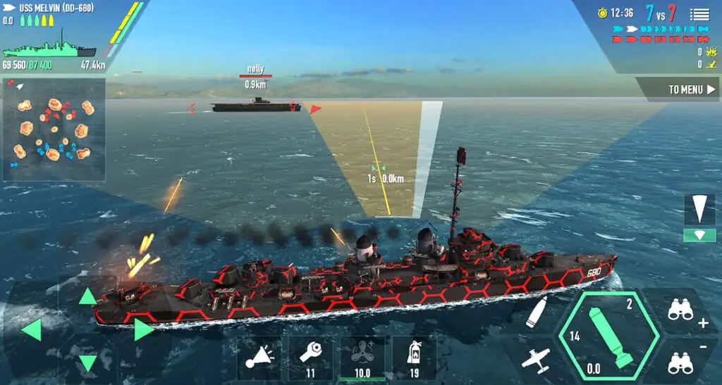 APK Battle of Warships MOD