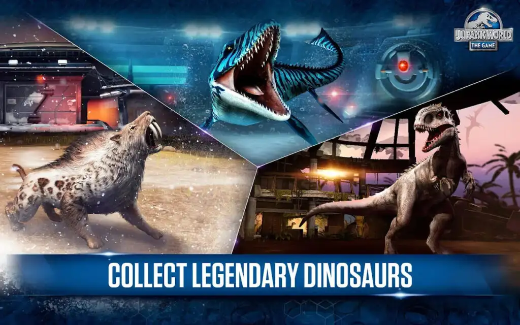 Jurassic World The Game Sınırsız Para Hileli Mod Apk